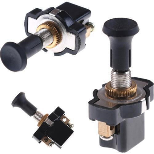 New Durable High Performance On-Off Long Push Pull Switch 12V Screw Terminals
