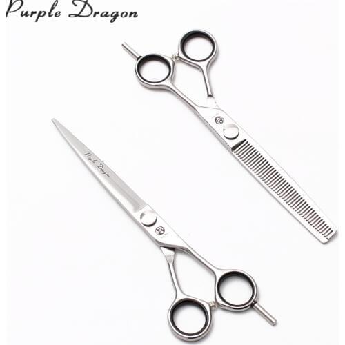 7.0" 19.5cm 440C 62HRC Babrer Shop Salon Hairdressing Scissors Cutting Shears Thinning Scissors Professional Hair Scissors Z1021