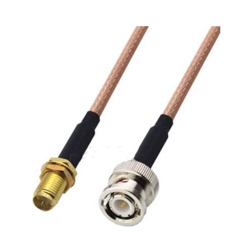 RP-SMA Female to BNC Male Connector Pigtail Jumper RG316 Cable 50 ohm