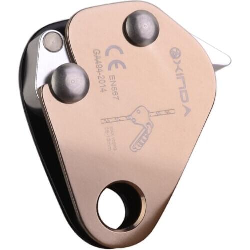 Outdoor Climbing Gear Rope Grab Self Lock Aluminum Climbing Accessories for 10-13mm/8-13mm Rope