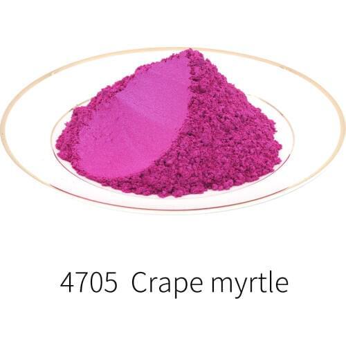 Type 4705 Pigment Pearl Powder Mineral Mica Dust DIY Dye Colorant for Soap Automotive Eye Shadow Art Crafts 10/50g Acrylic Paint