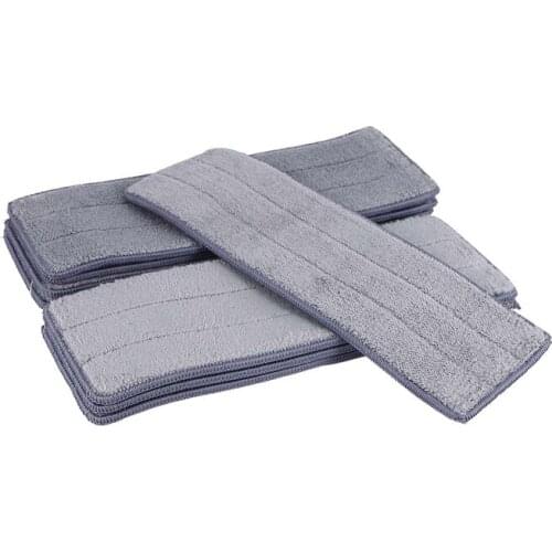 8 PCS Replace Mop Cloth Rags for Xiaomi Mijia Deerma Water Spray Mop 360 Rotating Cleaning Cloth Head Wooden Carbon Fibe