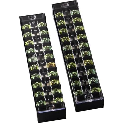 1PCS TB-2510 Terminal Block Terminal Block Wire Connector 25A10 Fixed Terminal Block Terminal Block