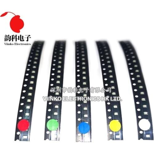 3000pcs 0805 SMD LED White Red Blue Yellow Green Orange Warm White Pink Purple RGB Light Emitting Diode