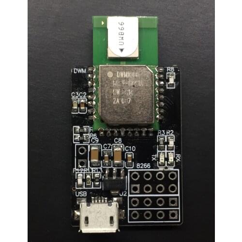2pcs DW1000 Indoor Positioning UWB Module Mini UWB Positioning Module DWM1000