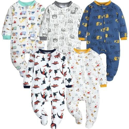 2020 Baby Rompers Spring Newborn Baby Clothes for Girls Boys Long Sleeve Ropa Bebe Jumpsuit Baby Clothing Boy Kids Outfits