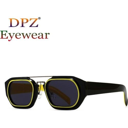 2021 Fashion Modern Cool Square Style Sunglasses Women Men Vintage Retro Street Snap Brand Design SunGlasses Oculos De Sol 9180