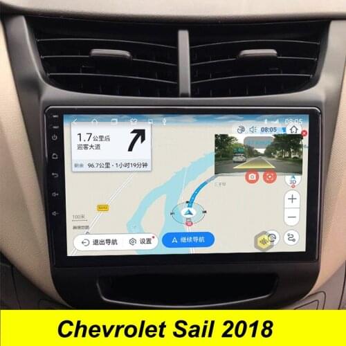 64GB Android 10.0 Car Multimedia Player GPS For Chevrolet Sail 2018 Autoradio BT Navigation Stereo Head Unit Tape Recorder Radio