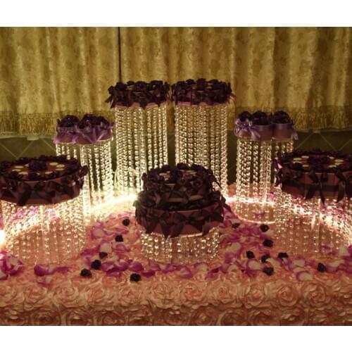 DZ7pcs Master Table Centerpiece Birthday Gift Decoration Cake Cupcake Display Wedding Cake Stand Banquet Party Cake Display