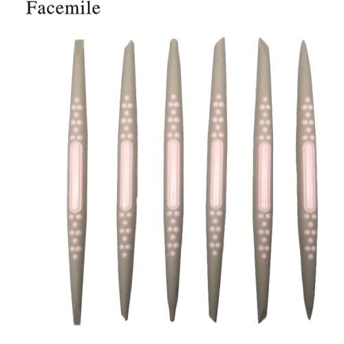 Facemile 6PCS Fondant Cake Sugar Soft Tip Shapers Modelling Tool Cake Cupcake Decorating Flower Modelling Craft Clays Tool