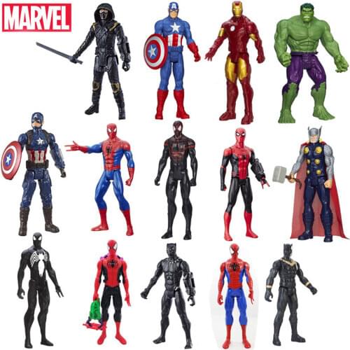 30cm/12'' Avengers Titan Hero Figure Hulk Ultimate Black Panther Action Figure Christmas Gift Toys For Children Kids Boys