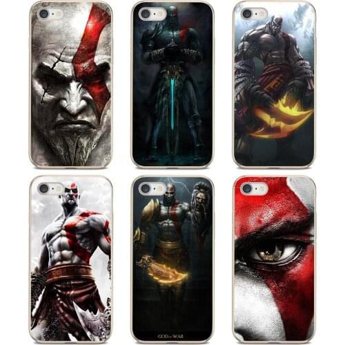 God of War Kratos III Print Poster Soft Cases For Samsung Galaxy S7 S8 S9 S10E S20 FE Note 10 20 Edge Lite Plus Ultra