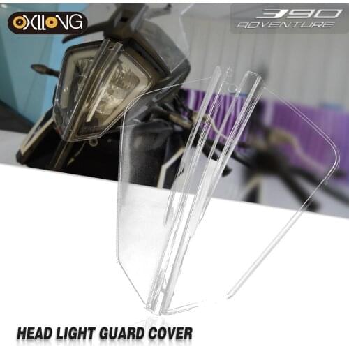 Headlight Guard Fit For 390 Adventure 2019 2020 2021 Head light Guard Front Headlight Headlamp Grille Guard Cover Protector