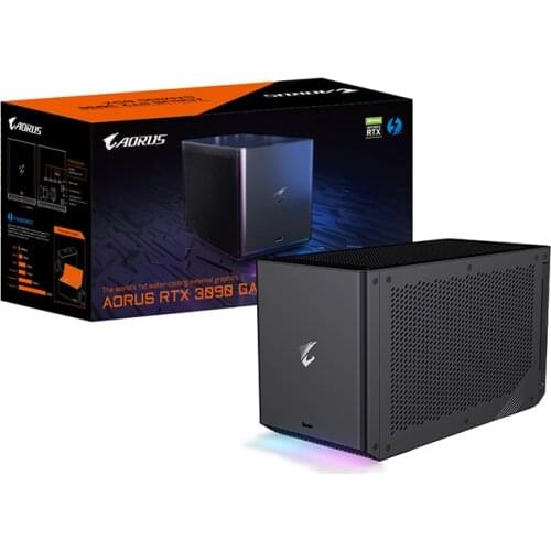 Gigabyte AORUS RTX 3080/3090 GAMING BOX External graphics dock AORUS RTX 3090 GAMING BOX