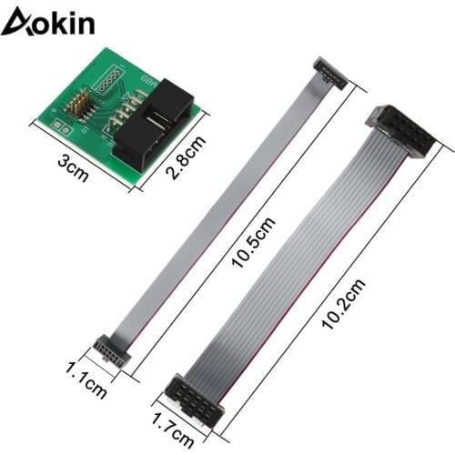 Downloader Cable Bluetooth 4.0 CC2540 zigbee CC2531 Sniffer USB dongle BTool Programmer Wire Download Programming Connector