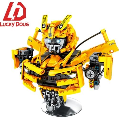 Building Blocks Transformation Super Heroes Transformers Robot Technic Building Bricks Toys for Children Gifts
