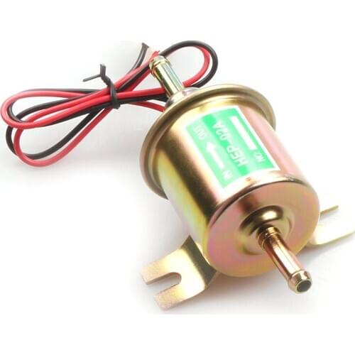Low Pressure Universal Diesel Petrol Gasoline Electric Fuel Pump HEP-02A 12V 24V For Car Motorcycle QC0125