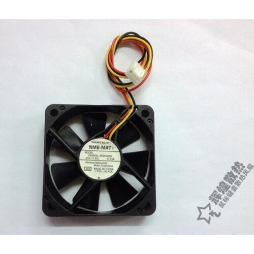 NEW NMB-MAT Minebea 2406KL-05W-B59 6015 24V 0.13A cooling fan