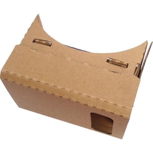 6 inch DIY 3D VR Virtual Reality Glasses Hardboard For Google Cardboard