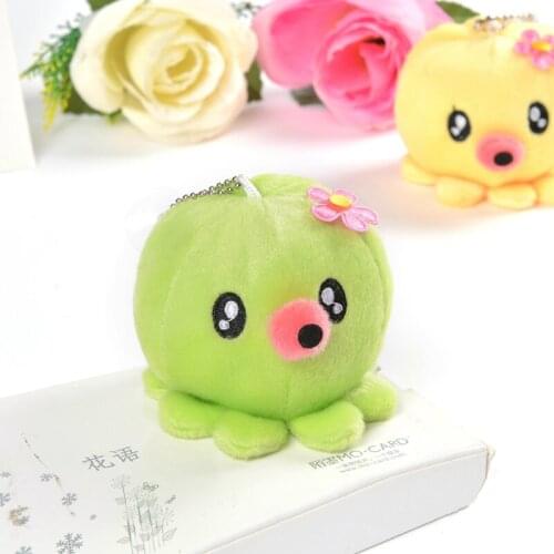 Octopus Octopus Plush Toy Small Pendant Grab Machine Doll Random Colors Cute Animal Doll Children Gifts Stuffed & Plush Animals