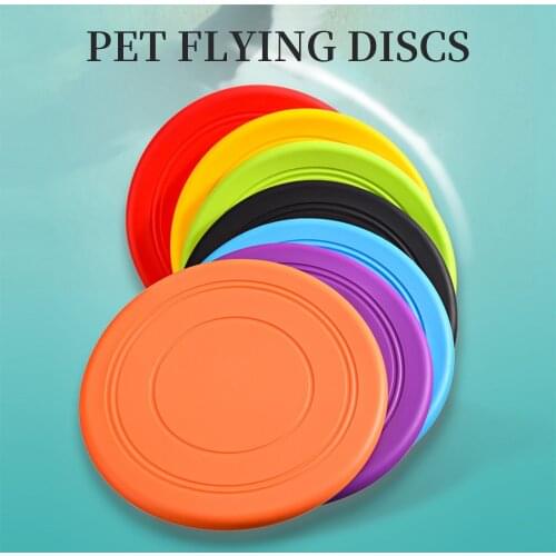 Floating Round Pet Flying Discs Dog Training Resistant Bite Resistant Training Pet Toy Puppy Outdoor Interactive Game Playing Pr
