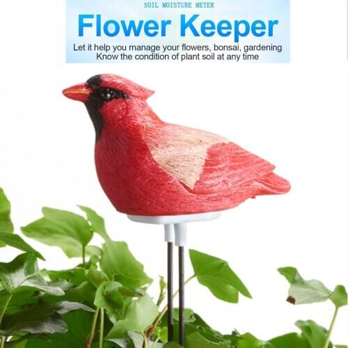 Plant Potted Soil Moisture Alarm Instrument Flower Pot Moisture Sensor Handicraft Animal Alarm