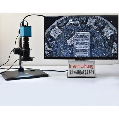 Full HD 1080P 60FPS Industrial Electronic Video Microscope Camera HDMI Magnifier Image Acquisition Storage Welding Watch Repair