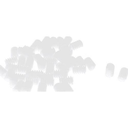 50Pcs 2mm x 6mm x 9.5mm Plastic Worm Gear for DIY Toy Motor Reduction Box