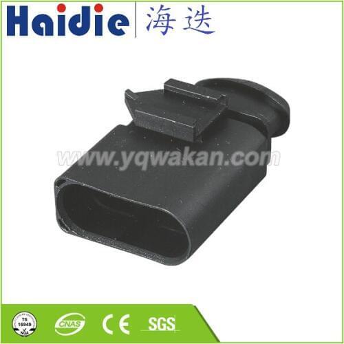 Free shipping 5sets 4pin Auto Electri plug harness wire plastic connector 1KO 973 804