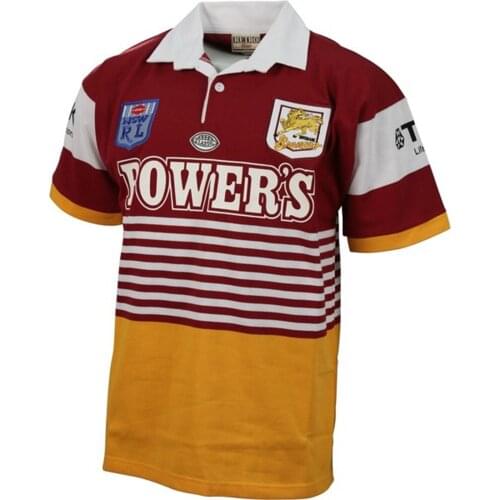 Brisbane Broncos 1992 Retro Jersey RUGBY JERSEY Sport S-5XL