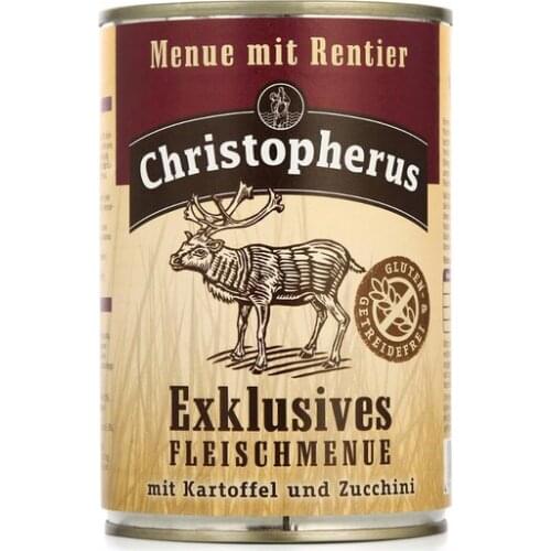 Christopherus Exklusives Menu Филе в желе для взрослых собак всех пород (с мясом оленя)