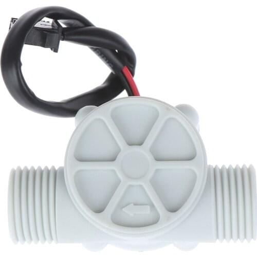 Flow Sensor Switch Meter Flowmeter Counter 0.3-6L/min For Arduino 1/2'' water meter flow sensor counter indicator dispenser