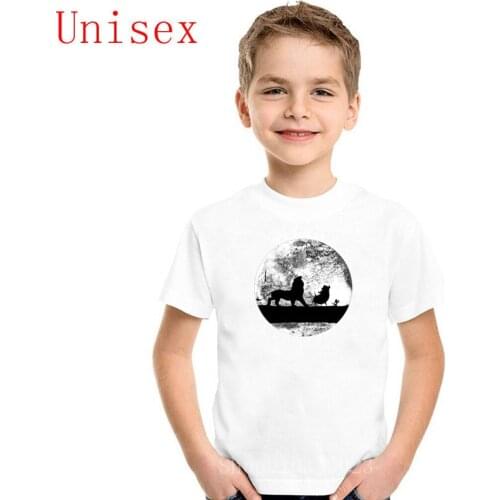 Journey to kinghood Lion king hakuna matata timon t shirt for children 2020 fashion brands kids tshirts boys shorts girl clothes