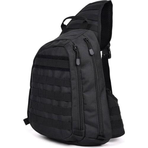 Camouflage Military Bag Tactical Belt Backpack Outdoor Shoulder Bag Large Capacity Chest Pocket US Army