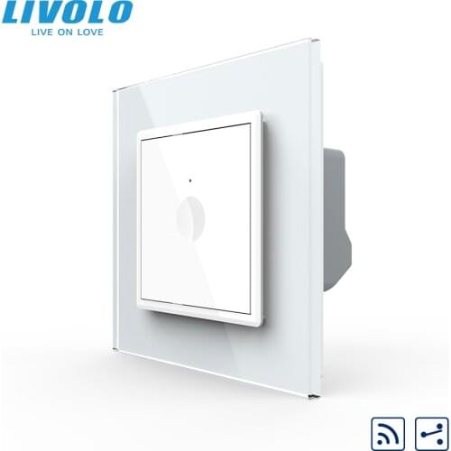 Livolo EU Standard New Series Wall Touch Switch,2Ways Remote Wireless Cross Control, AC 220-250,4 colors options,plastic key