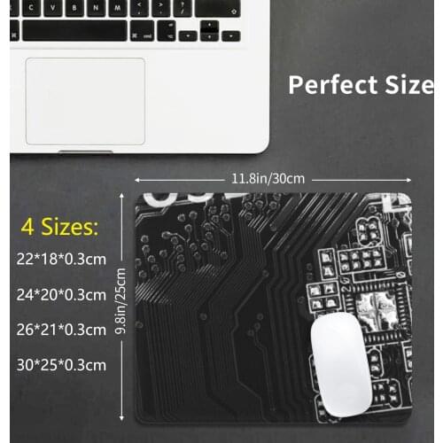 Motherboard Pcb-Black And White Version Mouse Pad 385 Motherboard Printed Circuit Board
