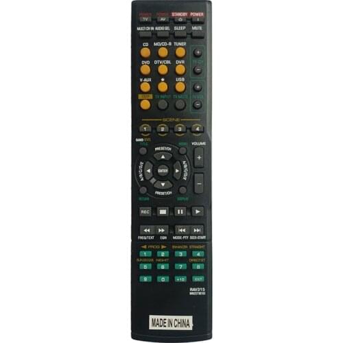 Remote Control RAV315 For YAMAHA AV RX-V757 RX-V430 MT-7761 RX-V730 HTR6040G RAV311 WK22730 WK22730EU