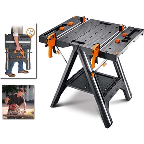 Work Tool Table WX051 Mobile Portable Woodworking Surgical Table Sawing Machine Folding Tool Safe And Durable Multifunctional