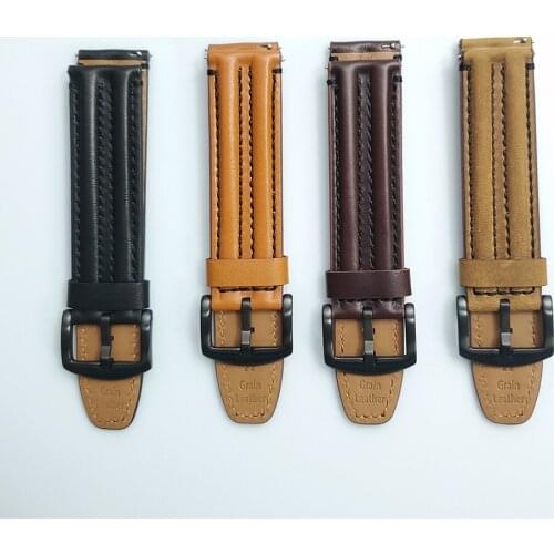 Genuine Leather Watchband For Polar Grit X Strap Band PolarGritX Smart watch Correa WristBand bracelet Leather Strap