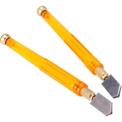 1Pcs Oil Filled Hard Alloy Glass Cutter DIY Tile Mirror Cutting Knife Craft Tool For 6mm-12mm Glass Cutting cortador de vidro