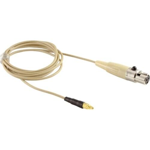 HIXMAN DE6C-AK Replacement Cable For Countryman E6 Microphones Fits AKG Wireless Transmitters