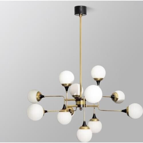 Light luxury post-modern creative exhibition hall Magic bean living room chandelier art bedroom dining designer chandelier