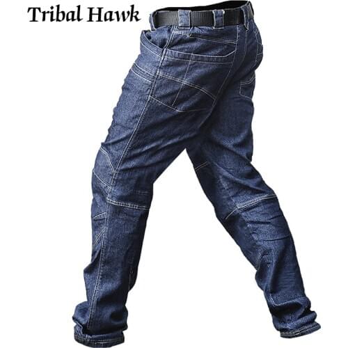 TRIBAL HAWK Men's Trousers With Pockets