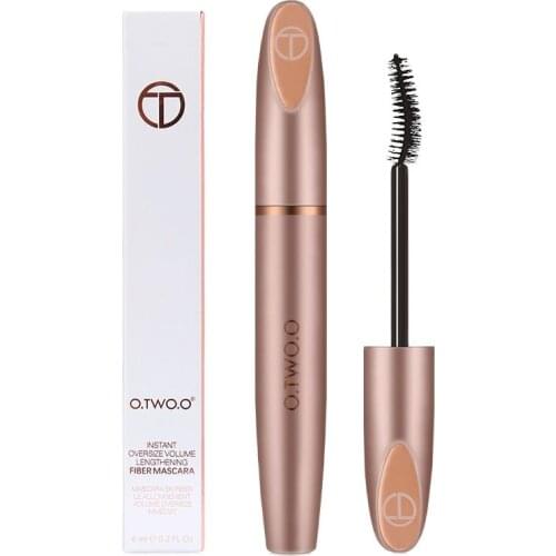 Rich fiber mascara Thick slim long lock color waterproof roll resistant to halo-dyed mascara