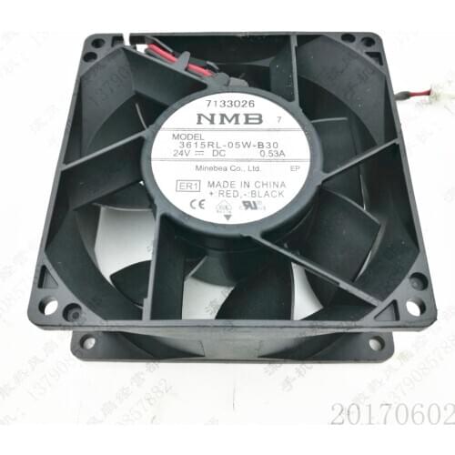 3615RL-05W-B30 For NMB 9038 24V 0.53a 9cm Converter cooling Fan