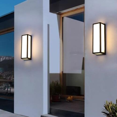 Waterproof outdoor led wall lamp balcony terrace garden lighting outdoor led wall lamp sensor motion porch wall light