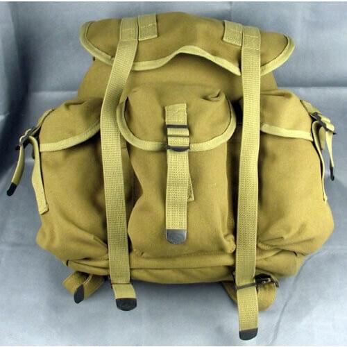 WW2 US ARMY STYLE HAVERSACK BACKPACK BAG US M14 BAG