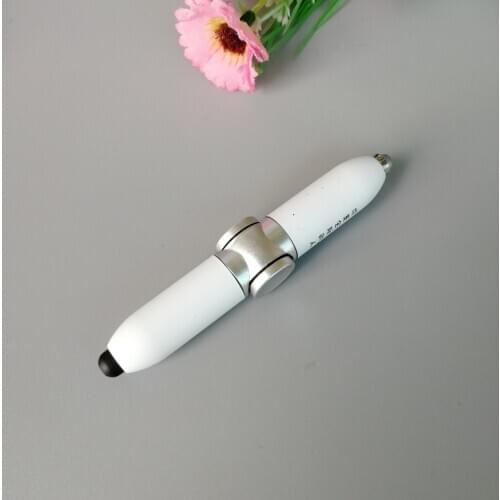 Factory direct sales creative toys LED lamp decompression ballpoint pen student office top pen