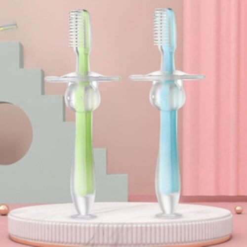 1PC Kids Soft Silicone Training Toothbrush Baby Children Dental Oral Care Tooth Brush Tool Baby kid tooth brush baby items