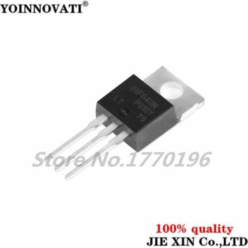10pcs IRF640NPBF IRF640N TO-220 TO220 IRF640 MOSFET New original